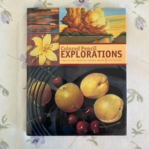 Y2K Artisan Cottagecore Colored Pencil Explorations Book